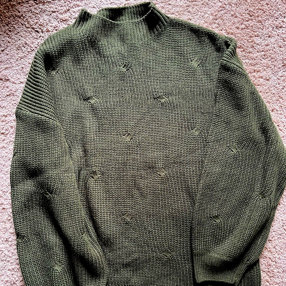 Olive Green Sweater